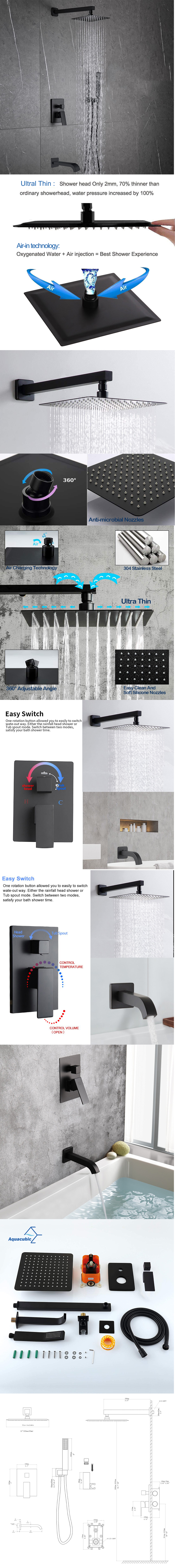 Cuadrado negro mate-长