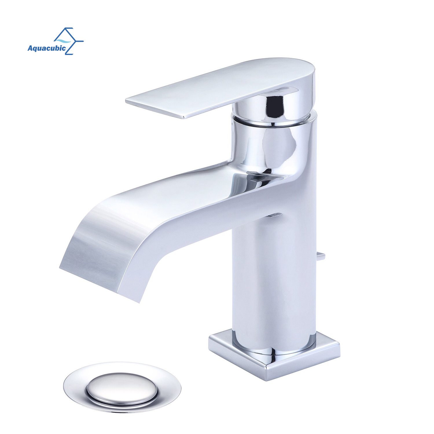 Grifos de lavabo montados en cubierta, grifos de baño, grifos mezcladores, grifos de lavabo de baño multifuncionales de agua de latón