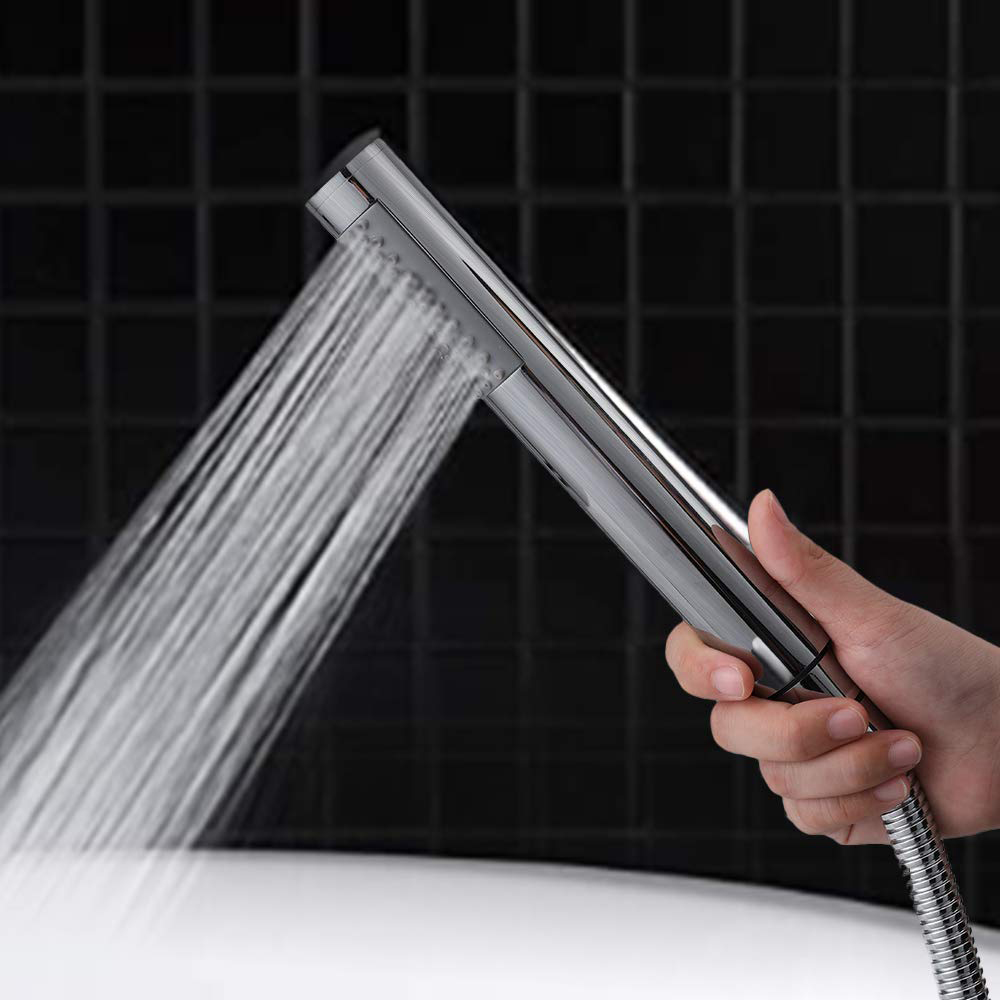 Aquacubic Home - Grifos de cascada para bañera independiente con ducha de mano