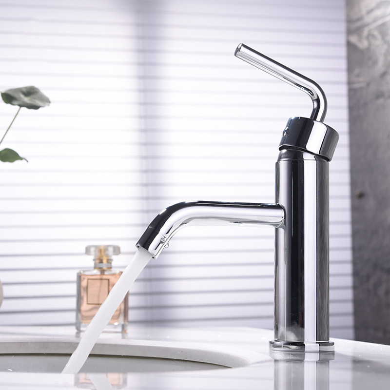 Fabricación de grifos de baño de latón de un solo orificio de lujo cUPC NSF Health