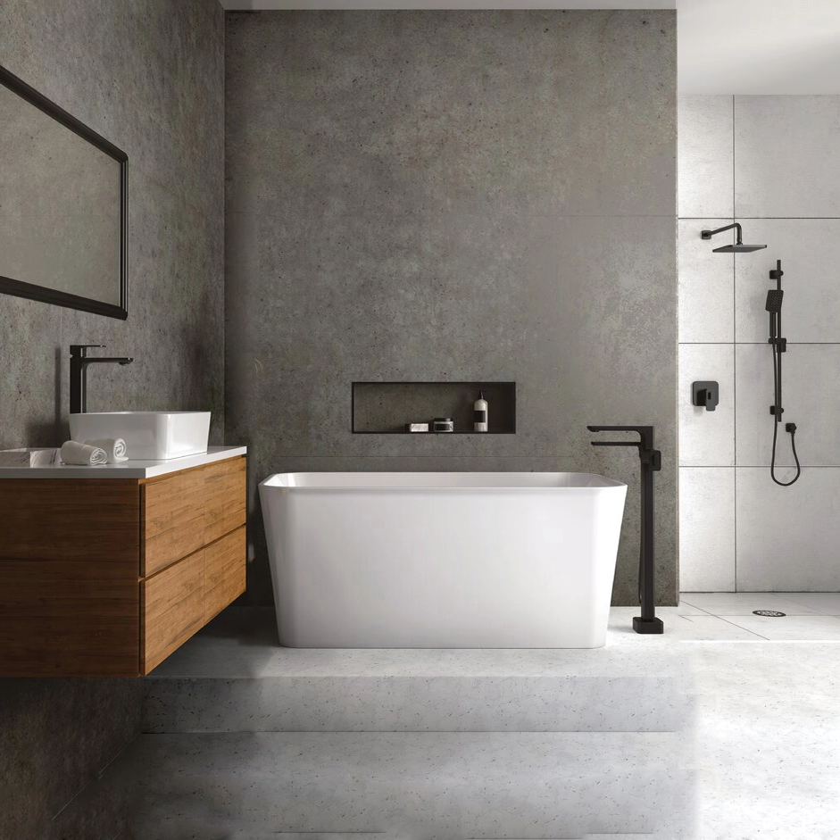 Bañeras acrílicas versus bañeras de resina sólida: ¿cuál es la adecuada para usted?