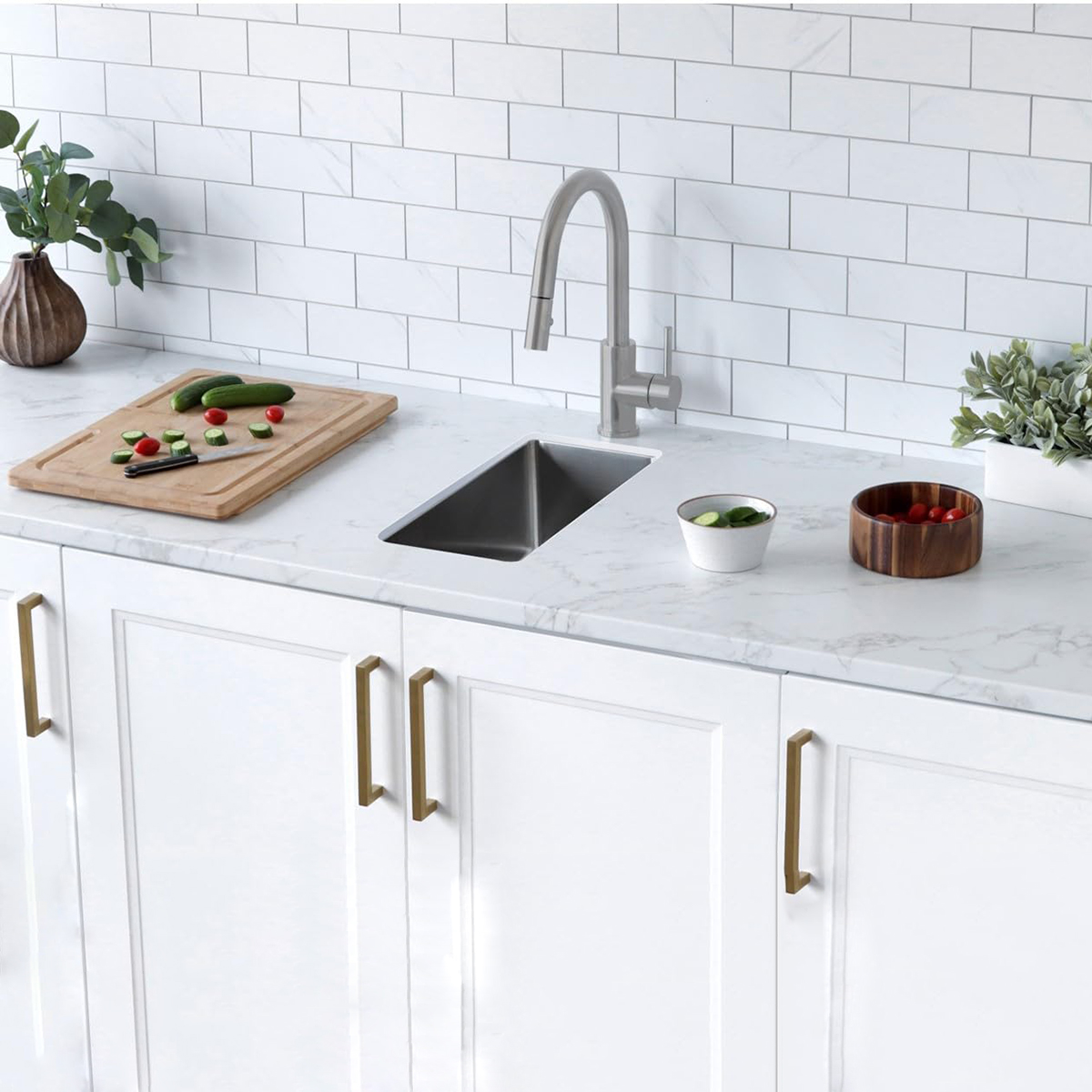 Lavabo al por mayor del fregadero de la caravana de la cocina de Undermount RV del fregadero de la autocaravana del acero inoxidable de la cocina