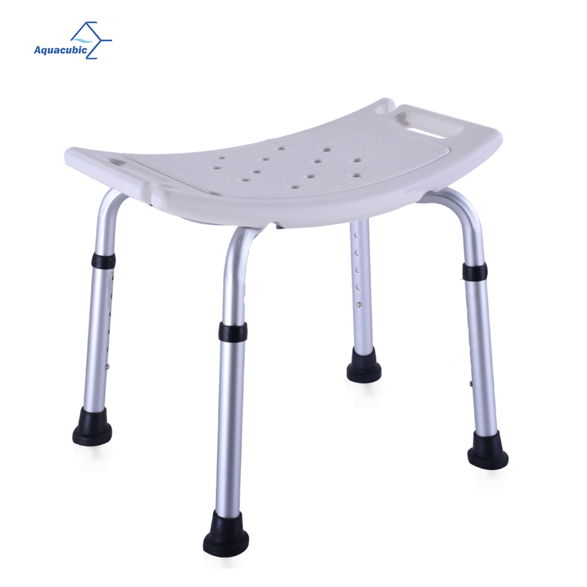 Taburete de banco de silla de asiento de ducha de bañera de bañera médica ajustable en altura