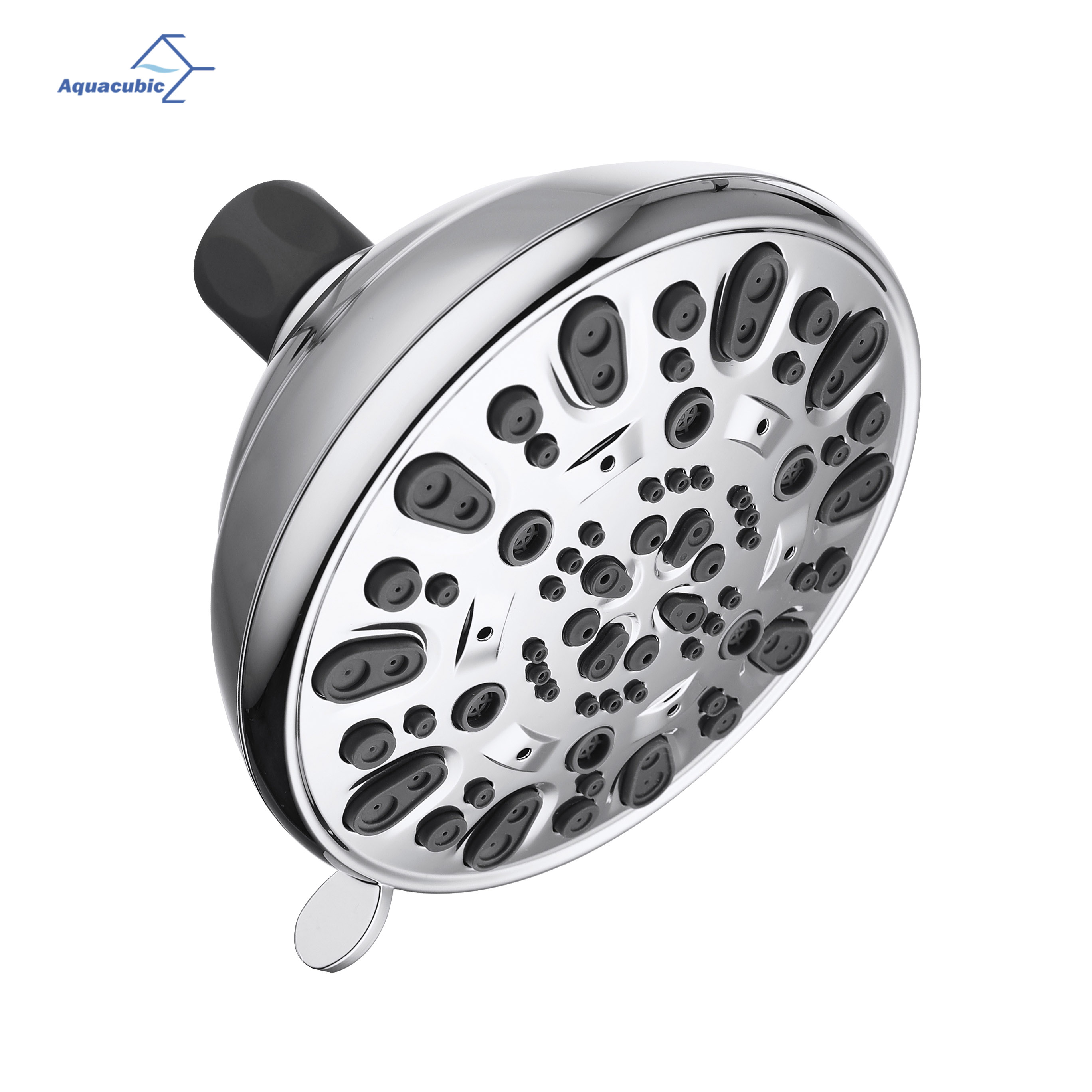 Cabezal de ducha de mano y ducha de lluvia, sistema de cabezal de ducha combinado, manguera, desviador de agua de 3 vías con cara de acero inoxidable de 5 pulgadas, doble 2 en 1