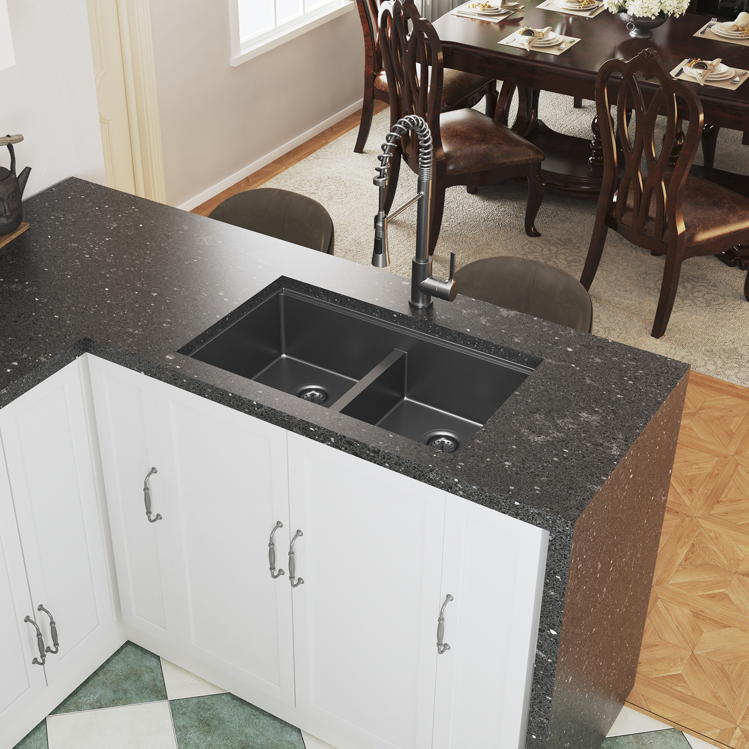 Escena de 14 habitaciones (vista retra&iacute;da)