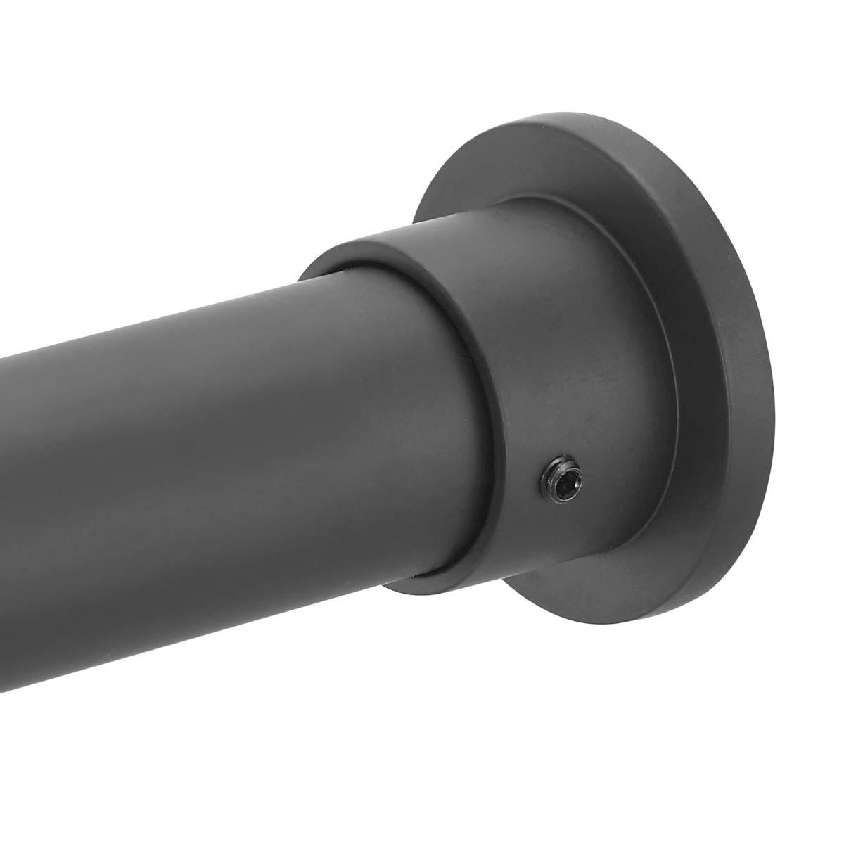 Barra de cortina de ducha de acero inoxidable de 60 pulgadas para ventanas o puertas