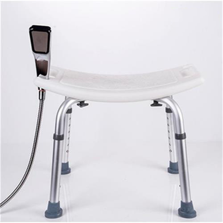 Soporte para silla de ducha de altura ajustable, silla de baño de 300 LBS para ancianos y discapacitados, silla de baño antideslizante, taburete de ducha