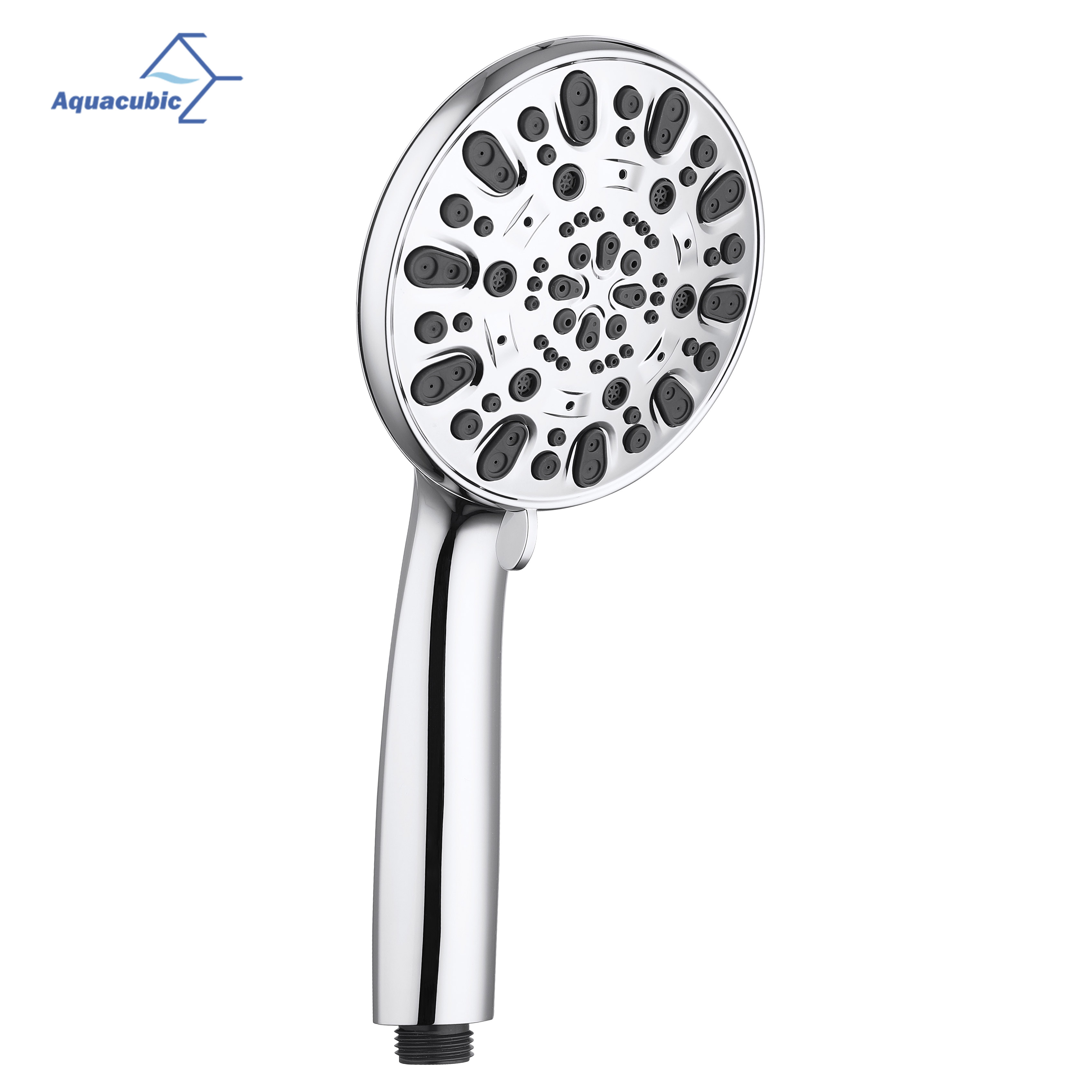 Cabezal de ducha de mano y ducha de lluvia, sistema de cabezal de ducha combinado, manguera, desviador de agua de 3 vías con cara de acero inoxidable de 5 pulgadas, doble 2 en 1